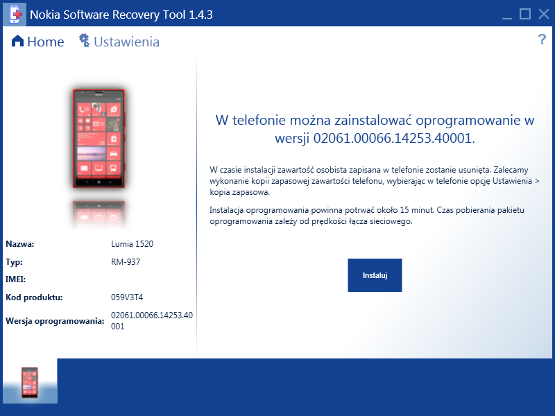 nokia software recovery tool 8.1